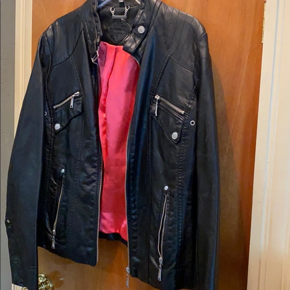 JouJou Vegan Leather Jacket